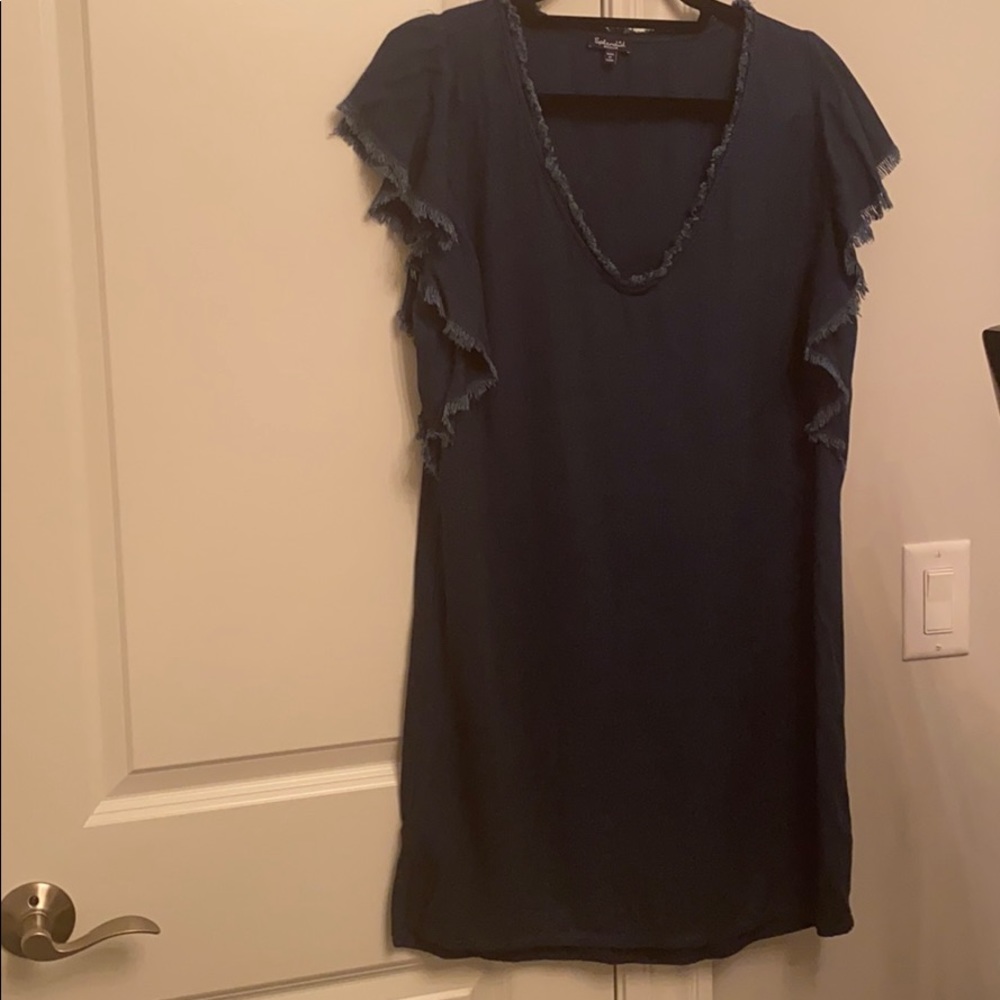 Splendid Denim Short Sleeve Dress